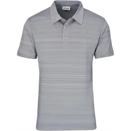 Mens Aberdeen Golf Shirt Light Grey